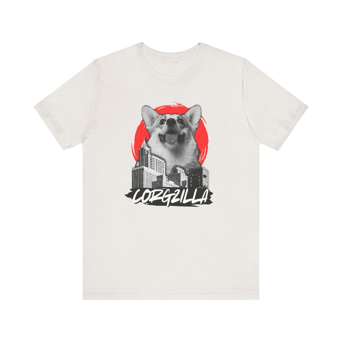 Corgi T-shirt Corgzilla