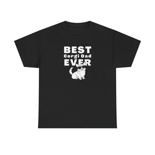 Corgi T-shirt Best Dad
