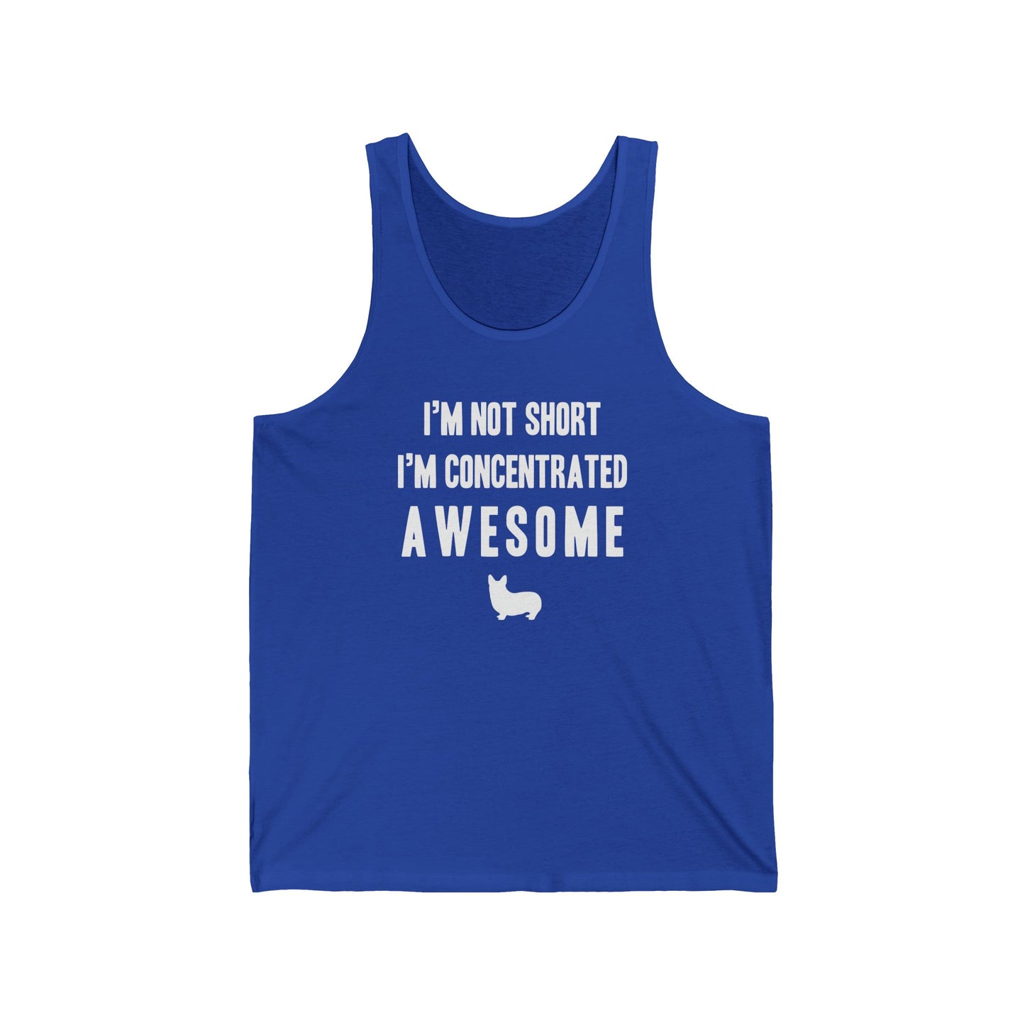 Corgi Tank Top Concentrated Awesome
