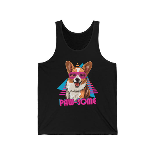 Corgi Tank Top PAW-some
