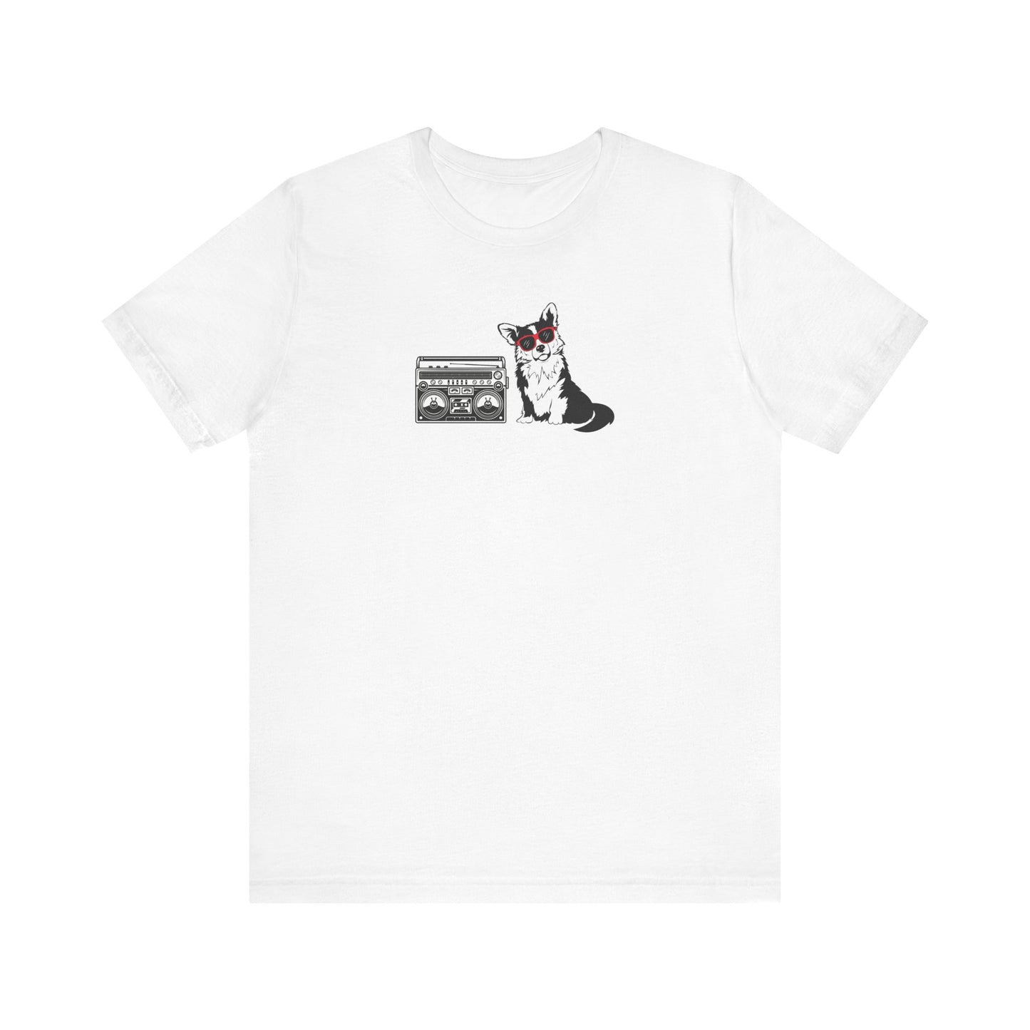 Corgi T-shirt Boom Box