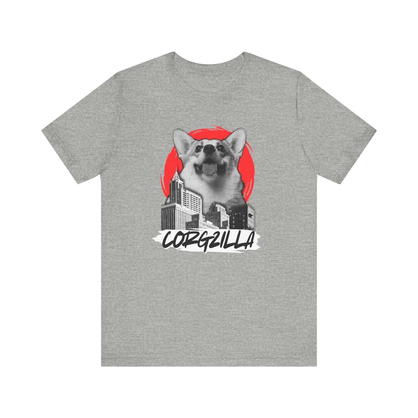 Corgi T-shirt Corgzilla