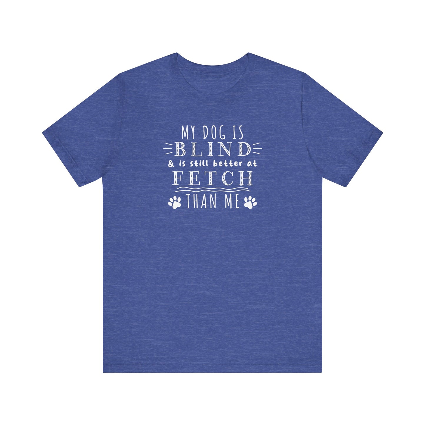 Dog T-shirt Blind