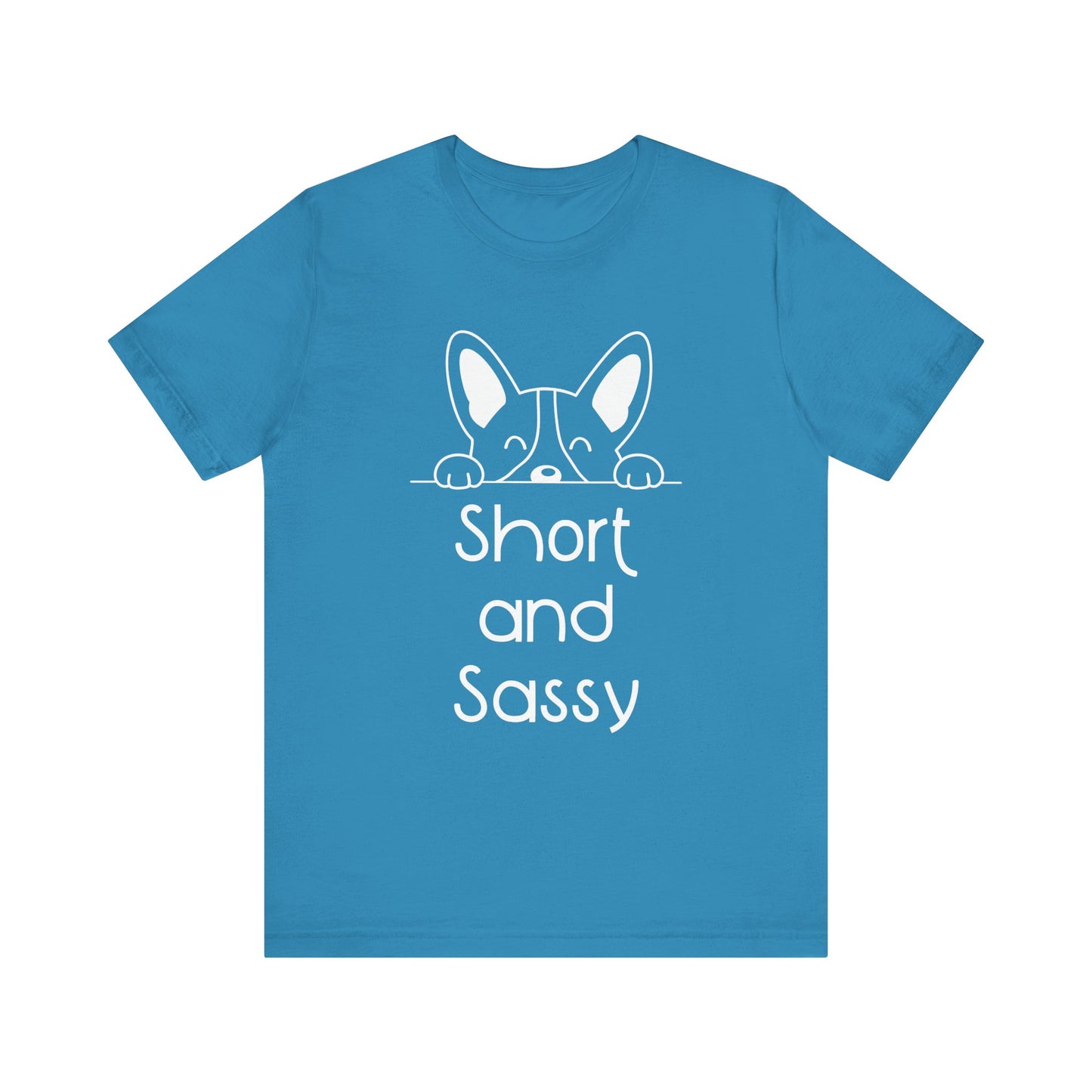 Corgi T-shirt Short & Sassy