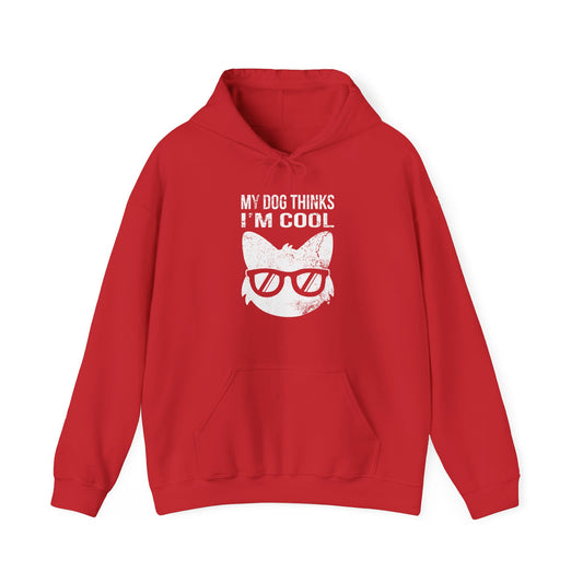 Dog Hoodie I'm Cool (Distressed)