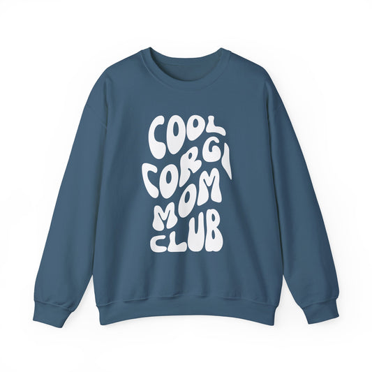 Corgi Sweatshirt Cool Mom Club