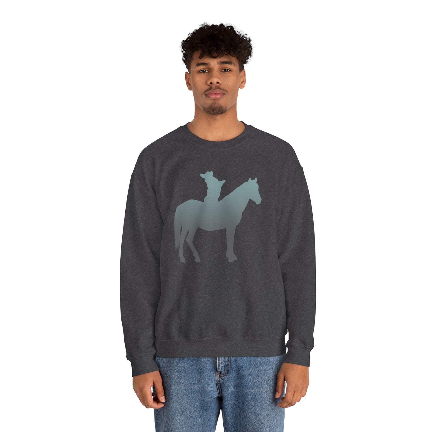 Corgi Sweatshirt Horse