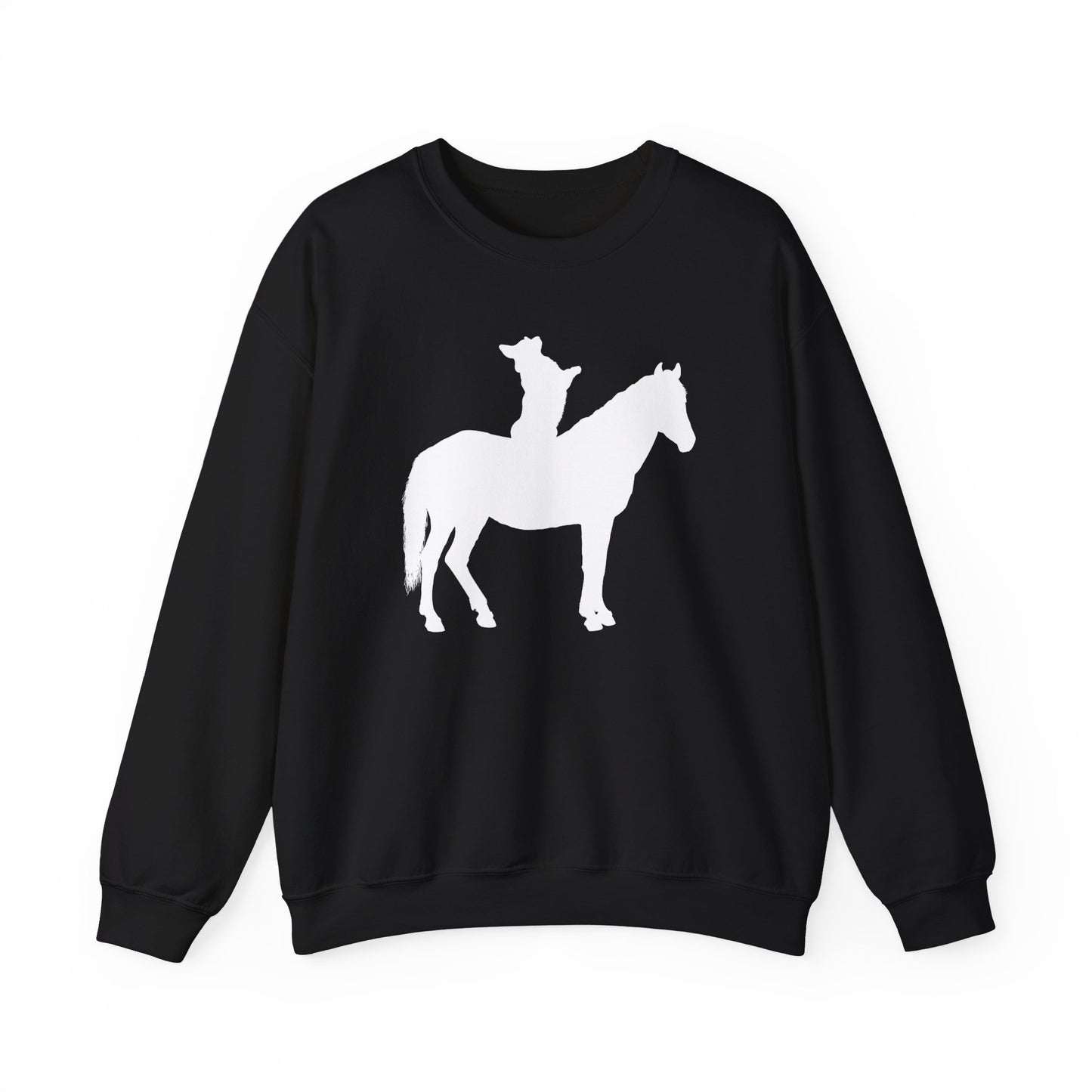 Corgi Sweatshirt Horse