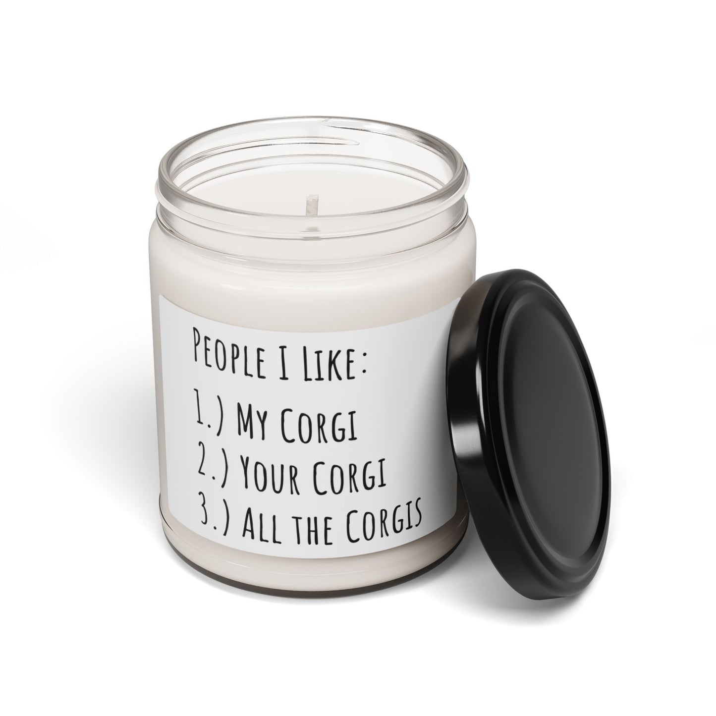 Corgi Candle People I Like