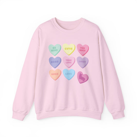 Corgi Sweatshirt Valentine's Candy