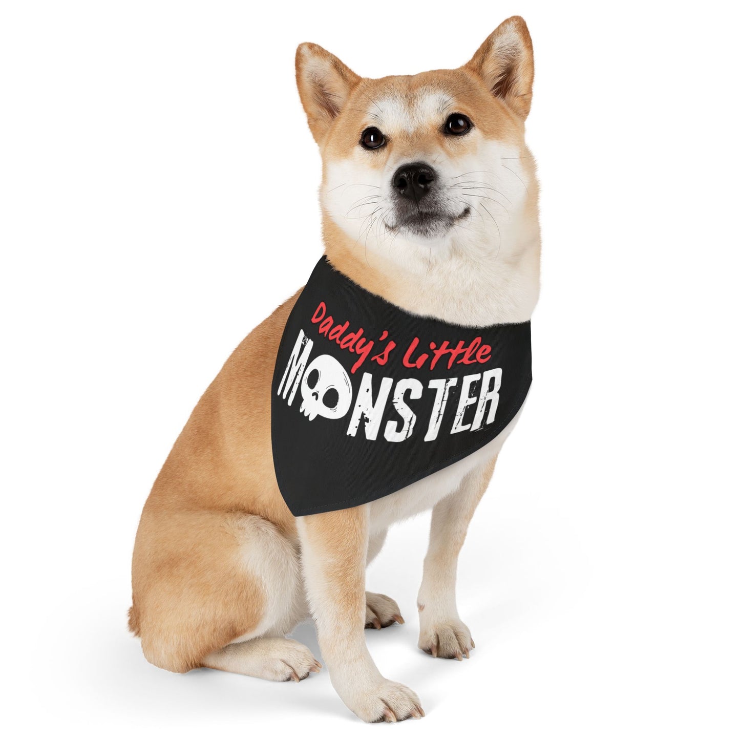 Dog Bandana Halloween Daddy's Little Monster
