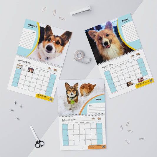 Corgis of Montana GVCC 2026 Wall Calendars