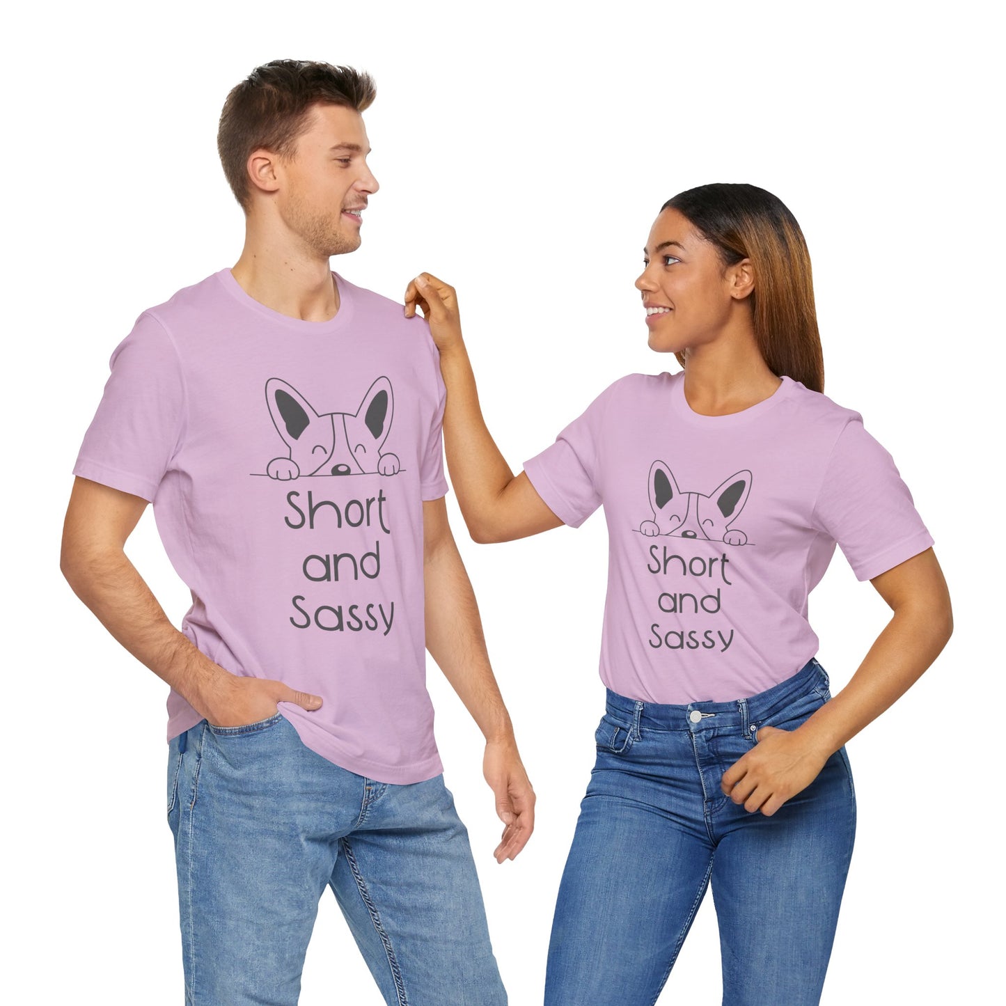 Corgi T-shirt Short & Sassy