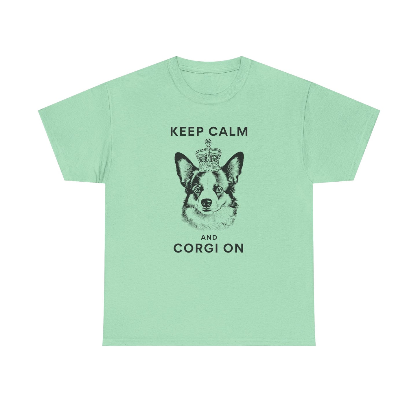 Corgi T-shirt Keep Calm London