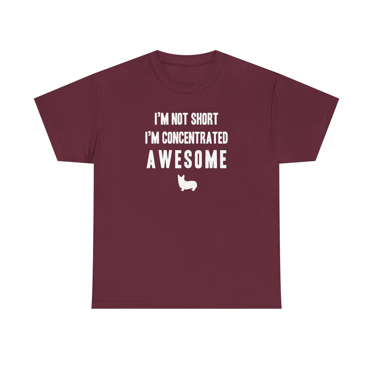 Corgi T-shirt Concentrated Awesome