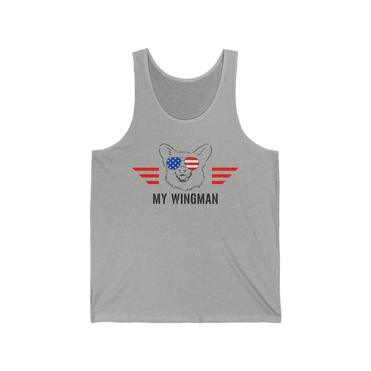 Corgi Tank Top Wingman