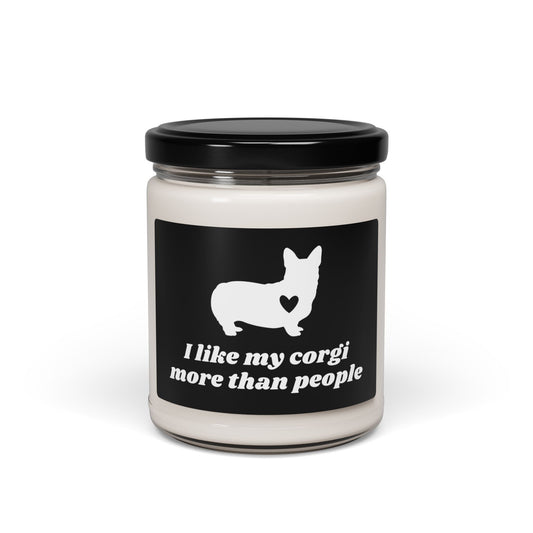 Corgi Candle More Than People