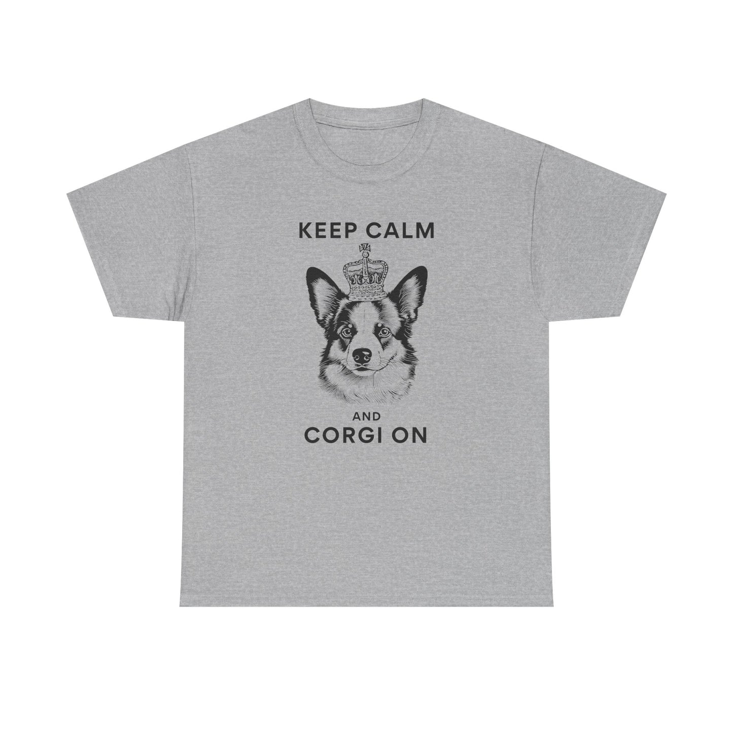 Corgi T-shirt Keep Calm London