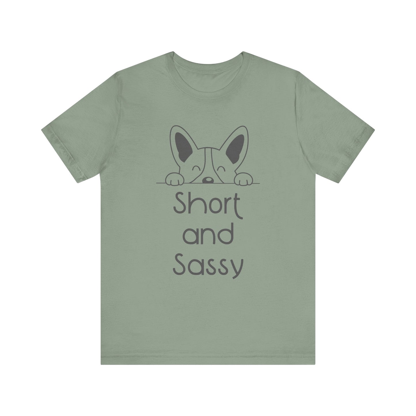 Corgi T-shirt Short & Sassy