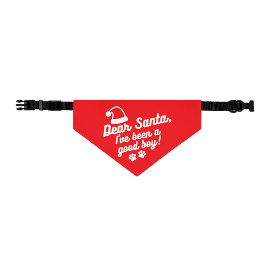 Dog Bandana Dear Santa