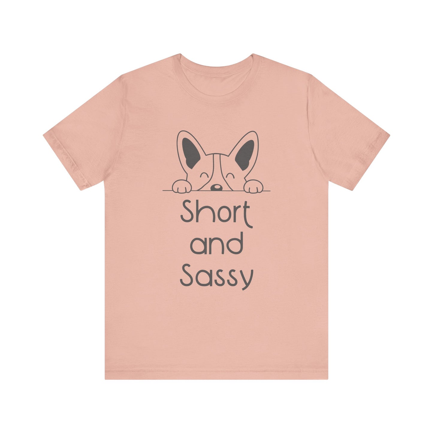 Corgi T-shirt Short & Sassy