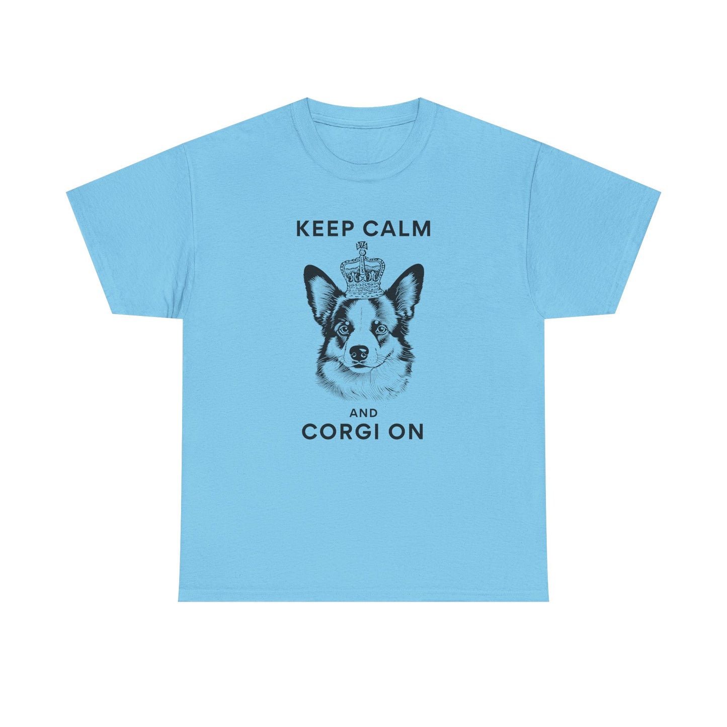 Corgi T-shirt Keep Calm London