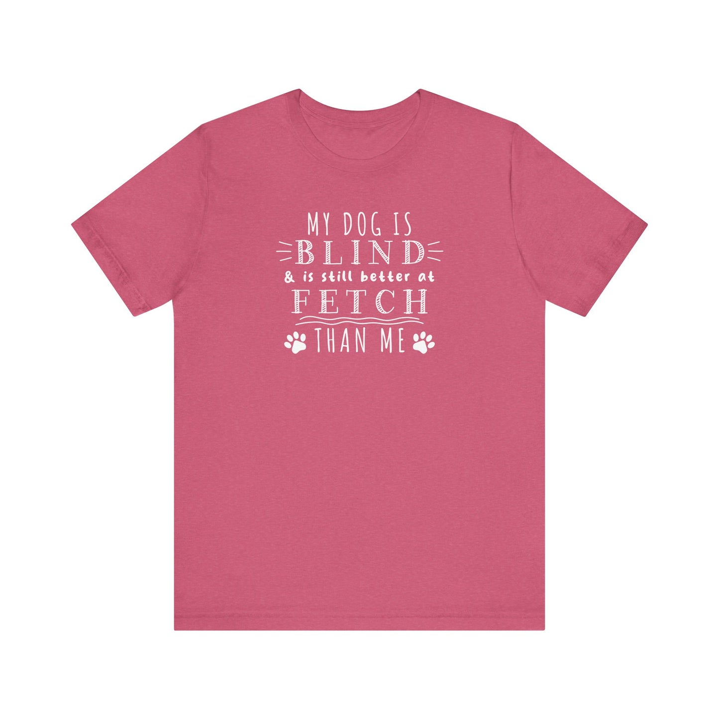 Dog T-shirt Blind