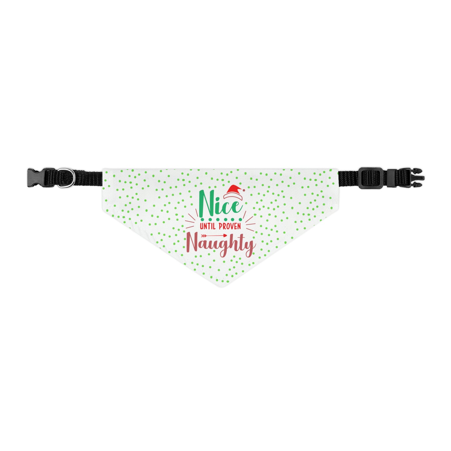 Dog Bandana Nice or Naughty