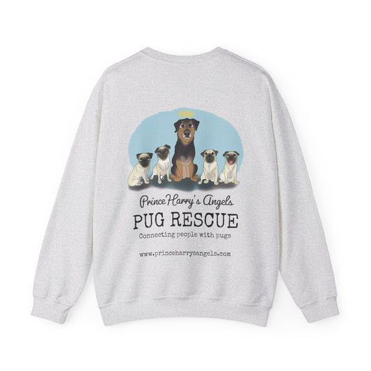 Prince Harry's Angels Sweatshirt Front & Back LOGO