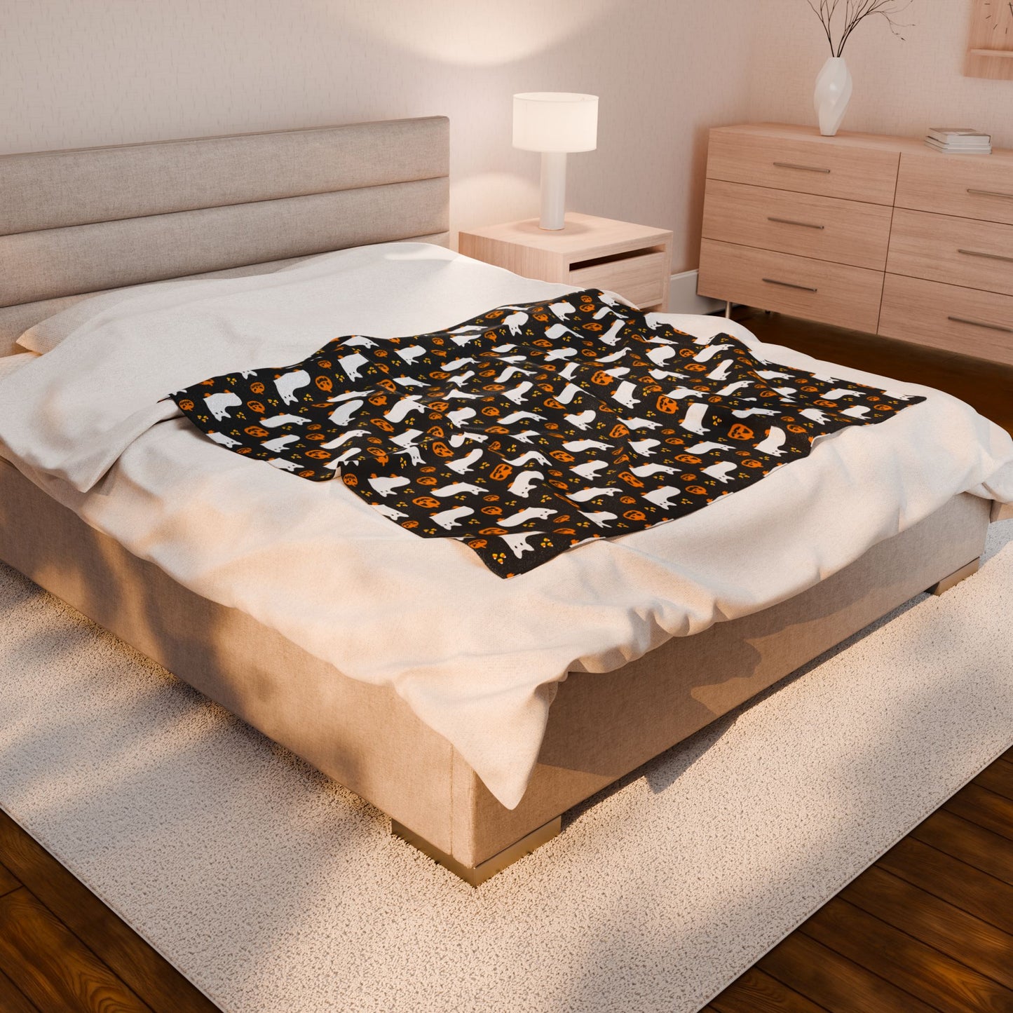 Corgi Blanket Halloween