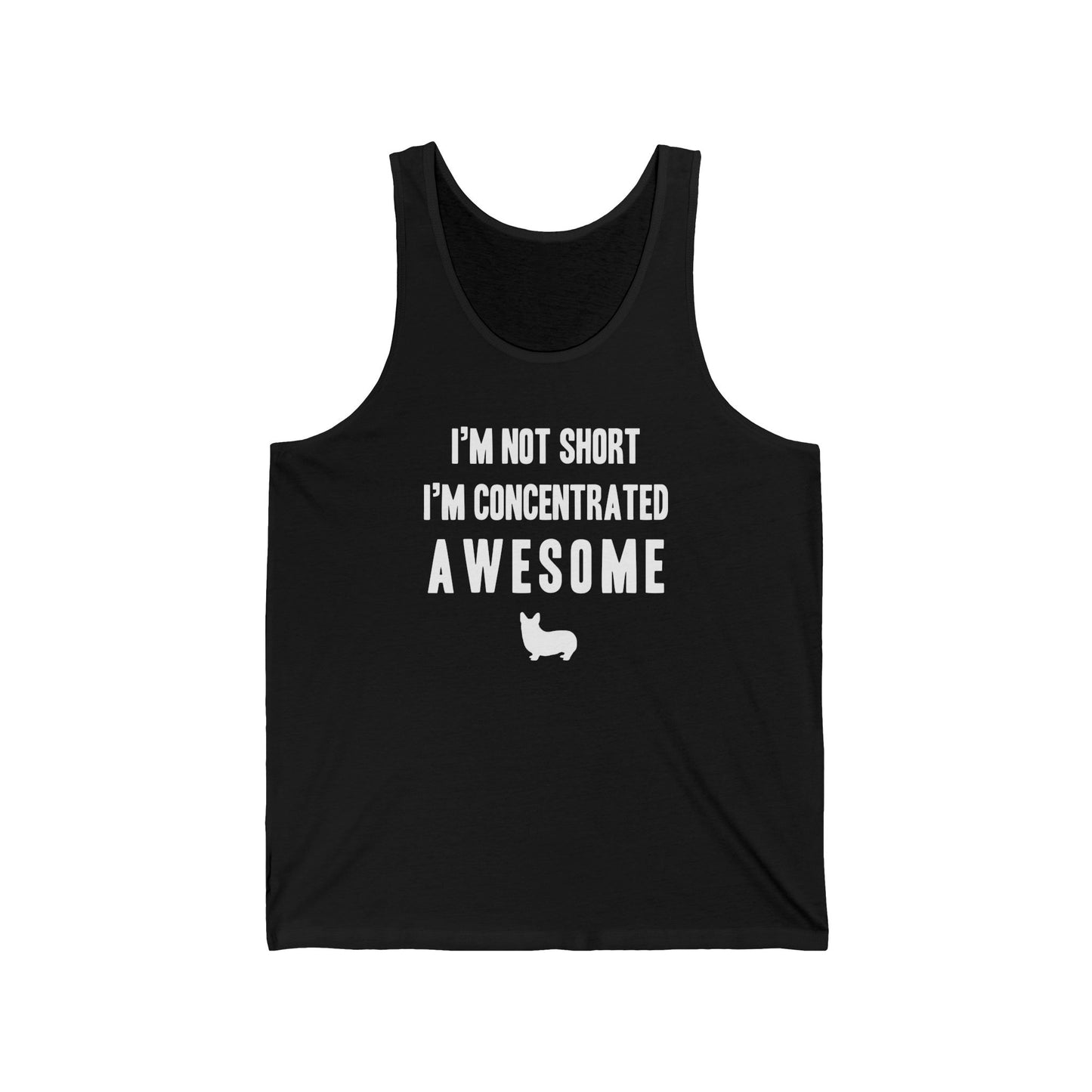 Corgi Tank Top Concentrated Awesome