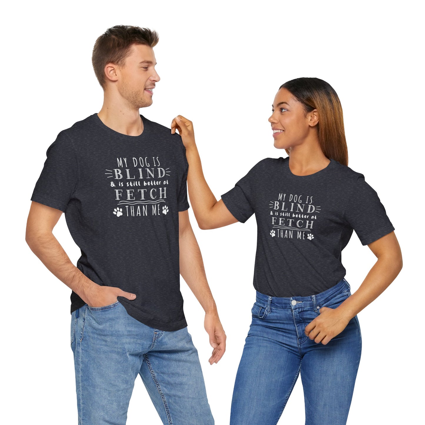 Dog T-shirt Blind