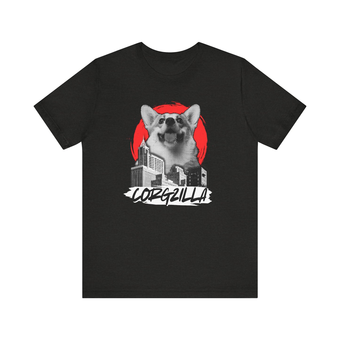 Corgi T-shirt Corgzilla