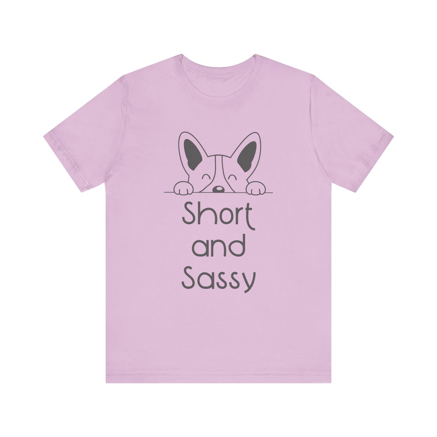 Corgi T-shirt Short & Sassy
