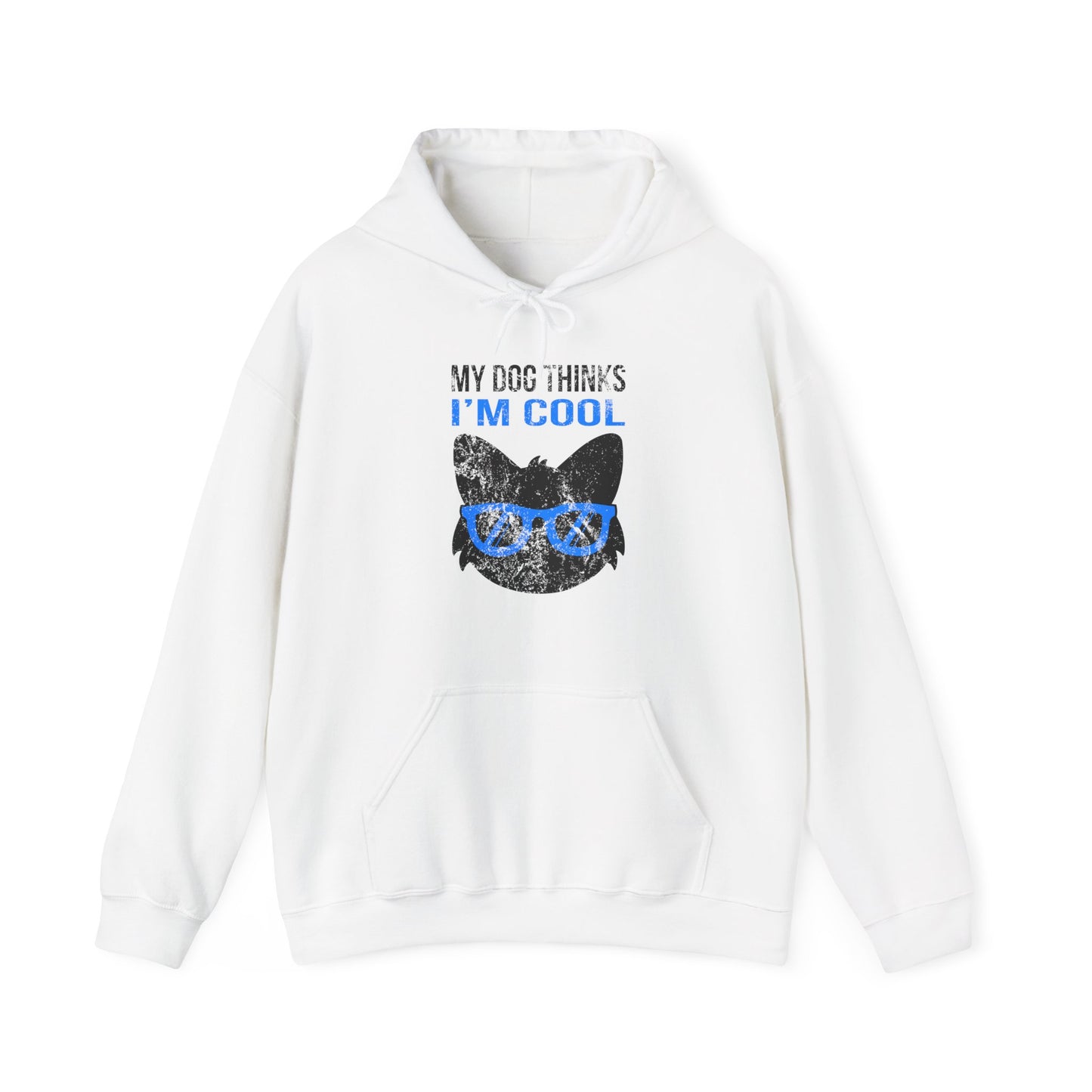 Dog Hoodie I'm Cool (Distressed)