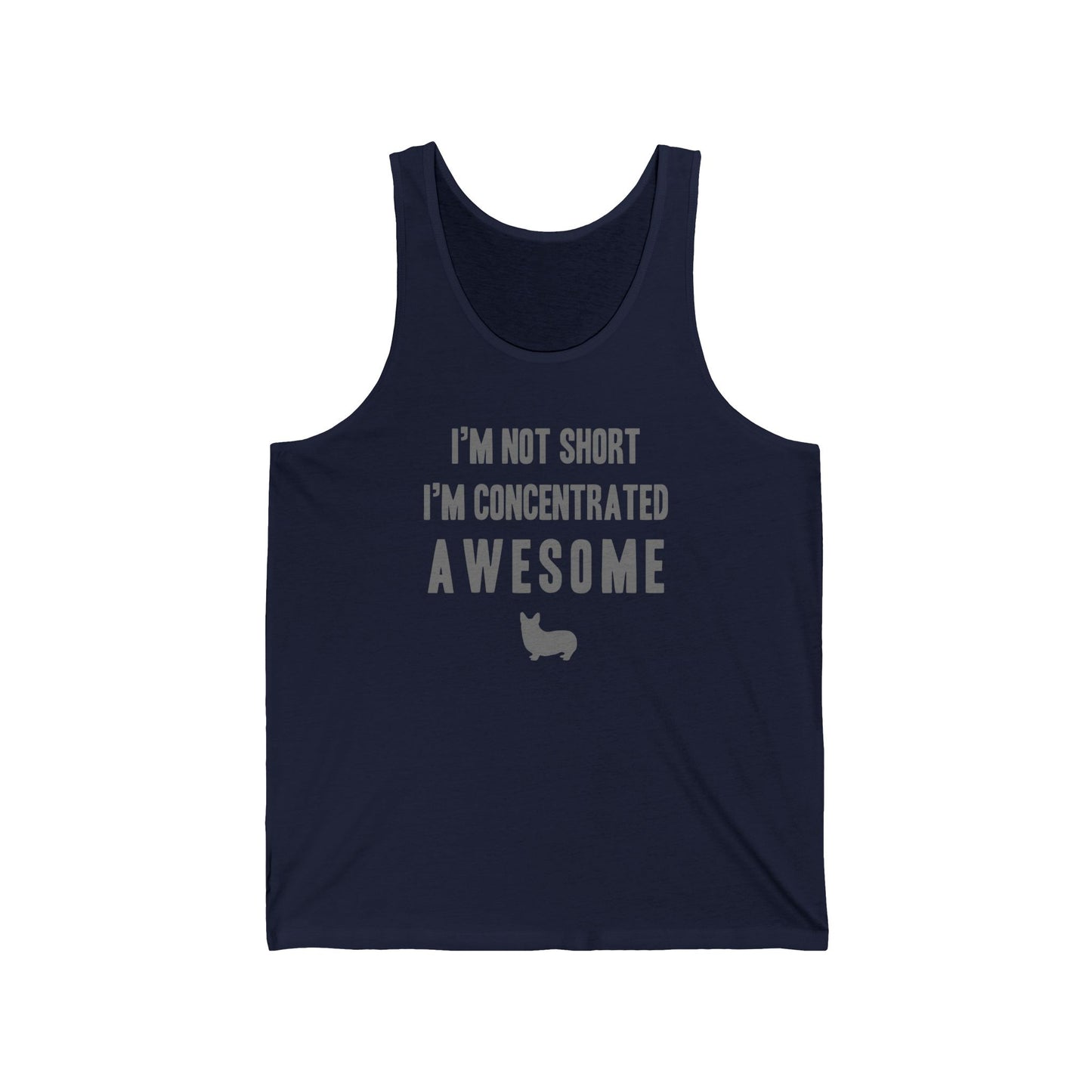 Corgi Tank Top Concentrated Awesome