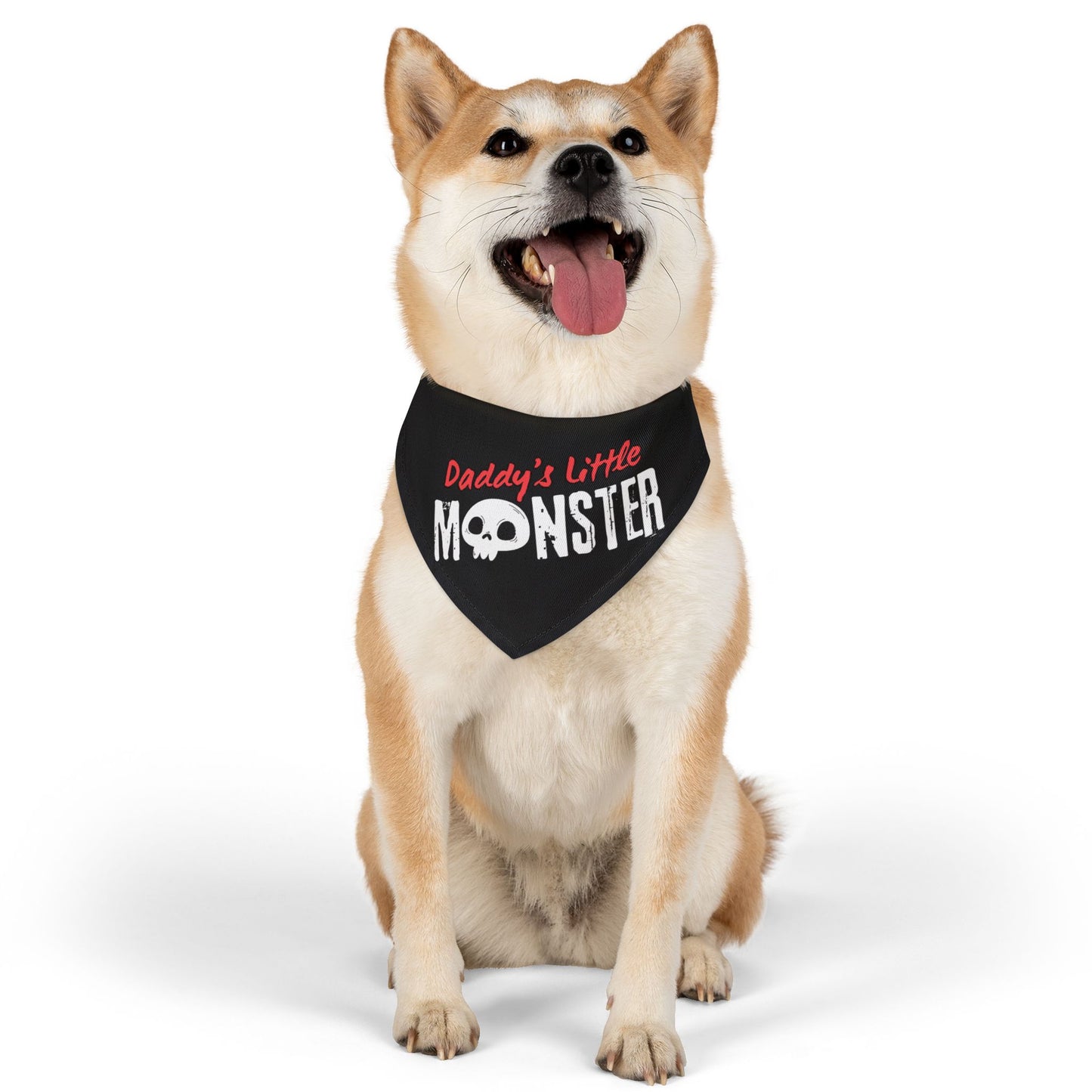 Dog Bandana Halloween Daddy's Little Monster