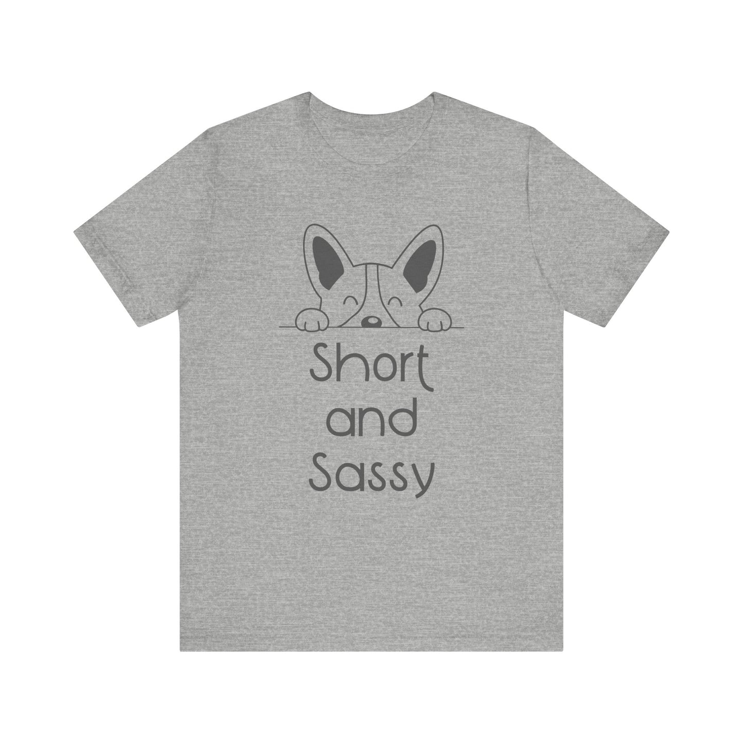 Corgi T-shirt Short & Sassy