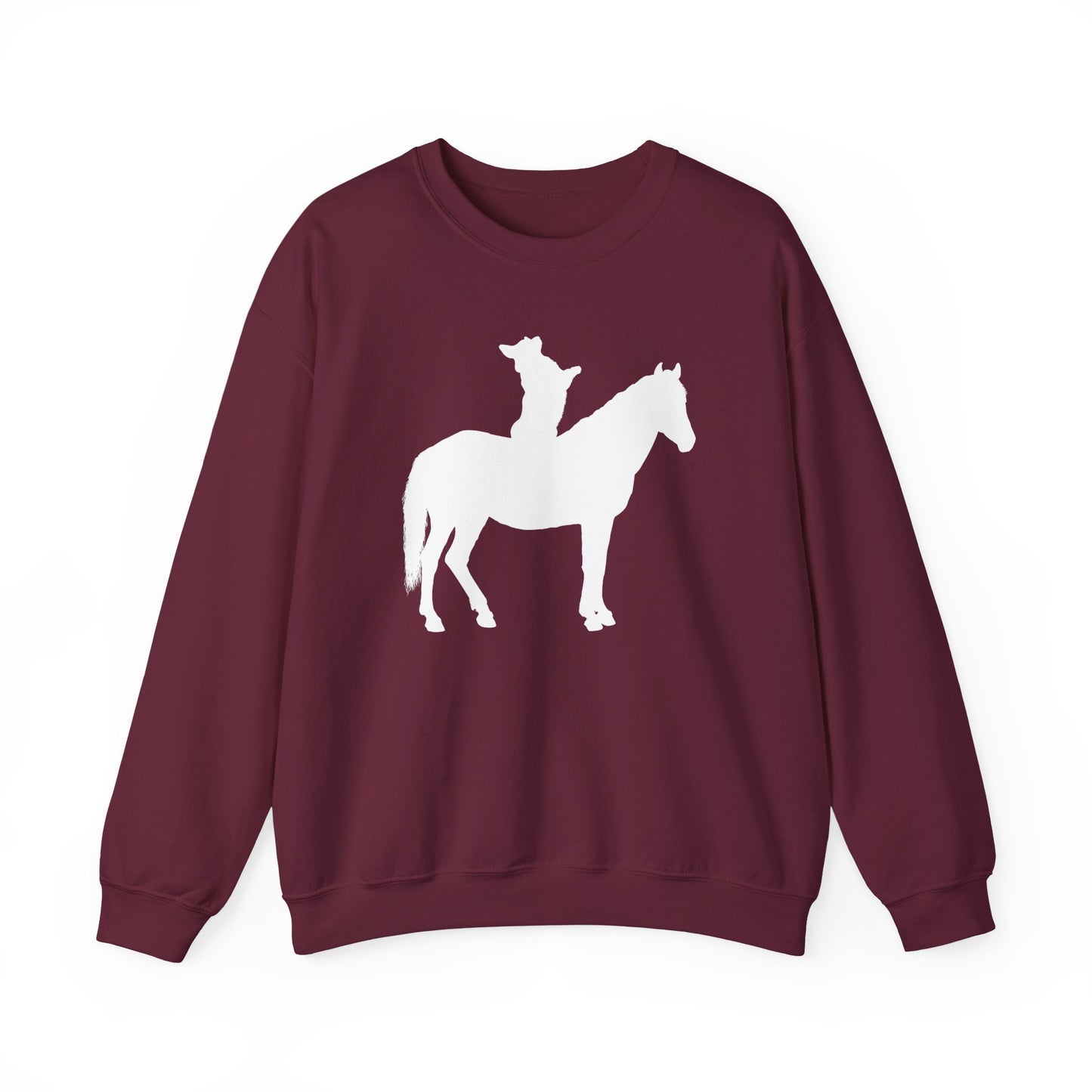 Corgi Sweatshirt Horse