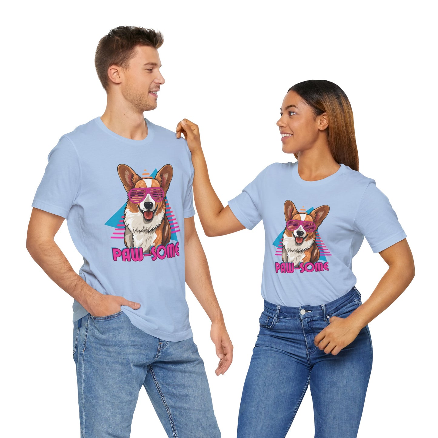 Corgi T-shirt PAW-some