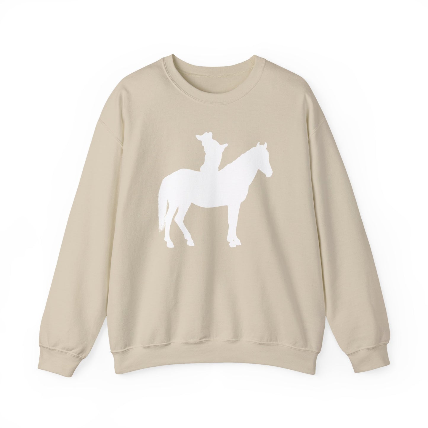Corgi Sweatshirt Horse