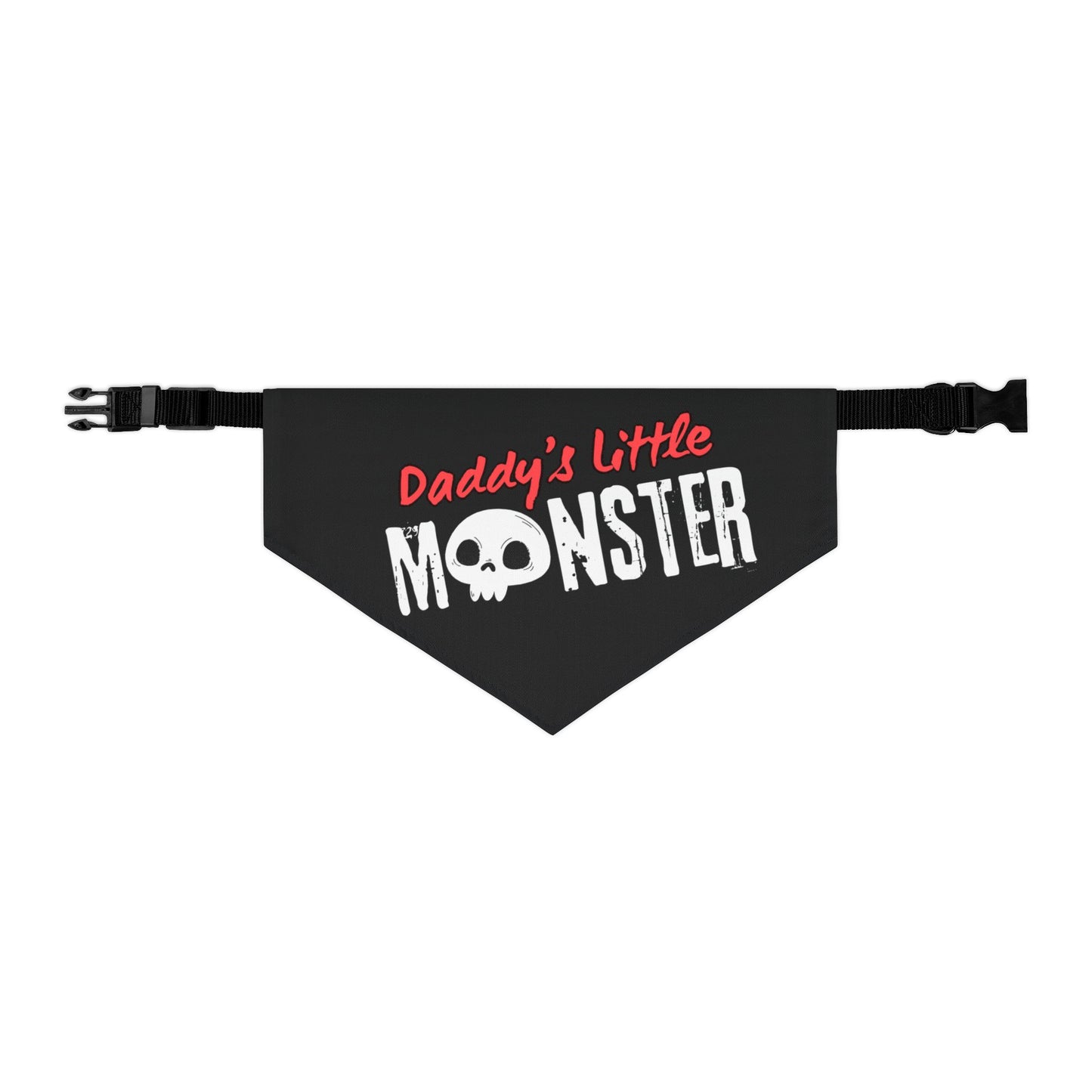 Dog Bandana Halloween Daddy's Little Monster