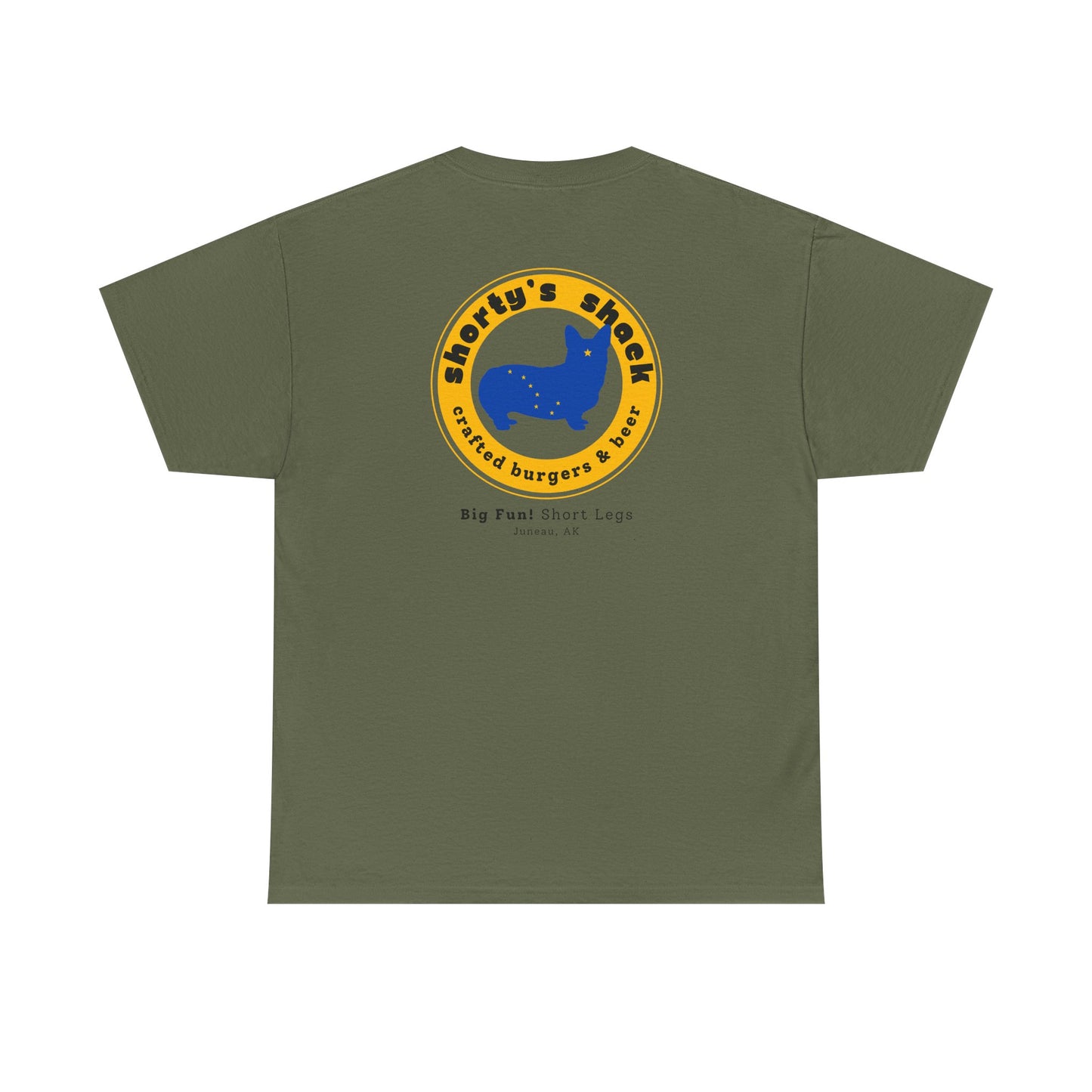 Corgi T-shirt Shorty's Shack