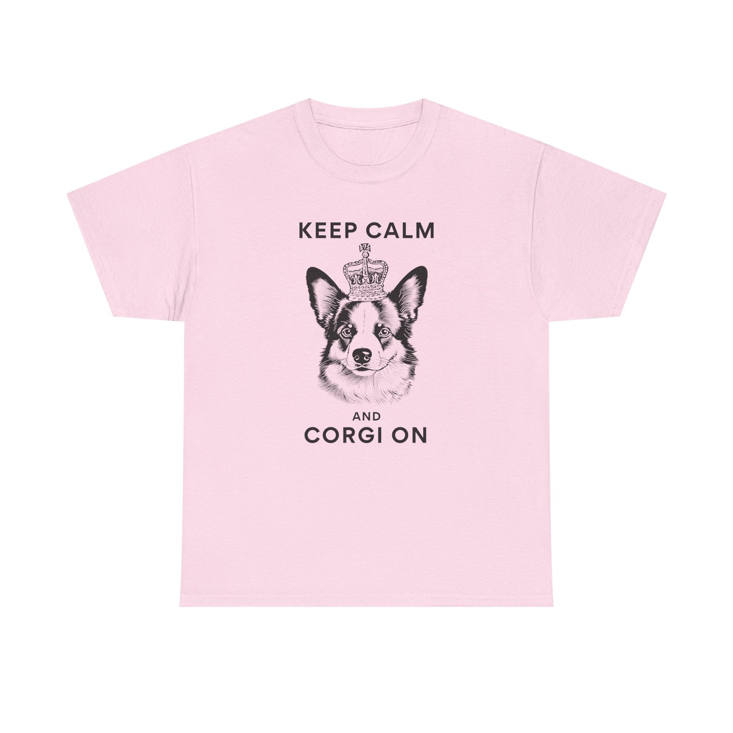 Corgi T-shirt Keep Calm London