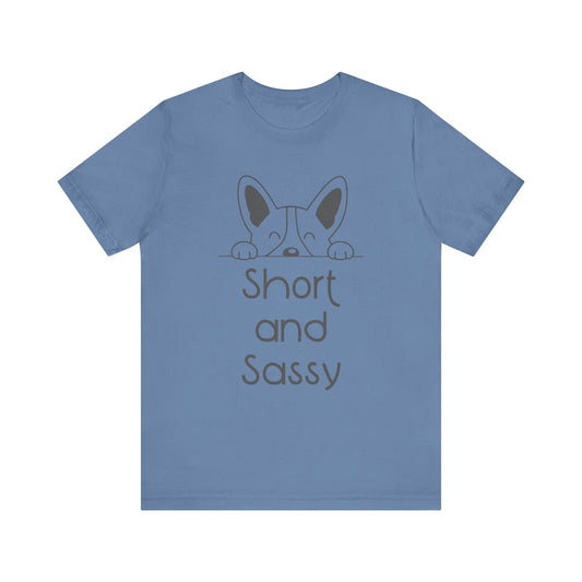 Corgi T-shirt Short & Sassy