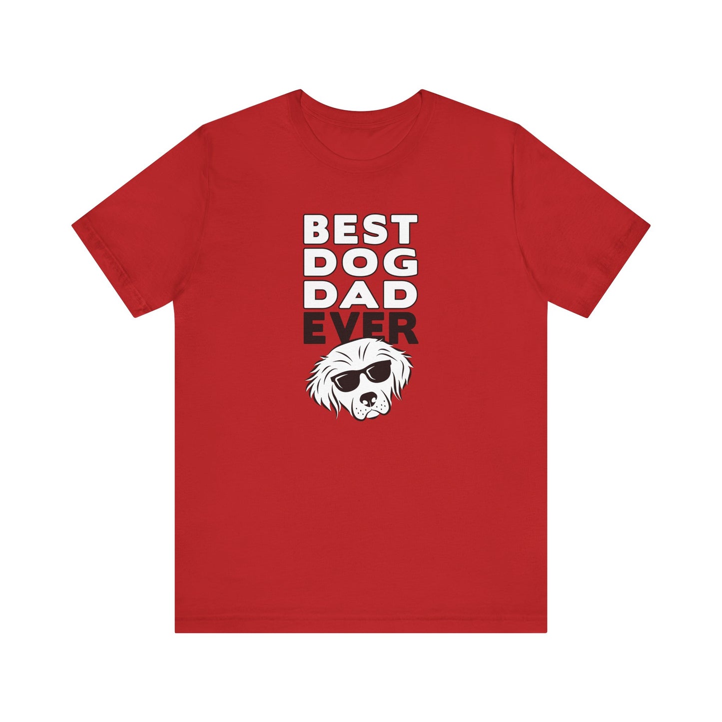Dog T-shirt Best Dad Ever