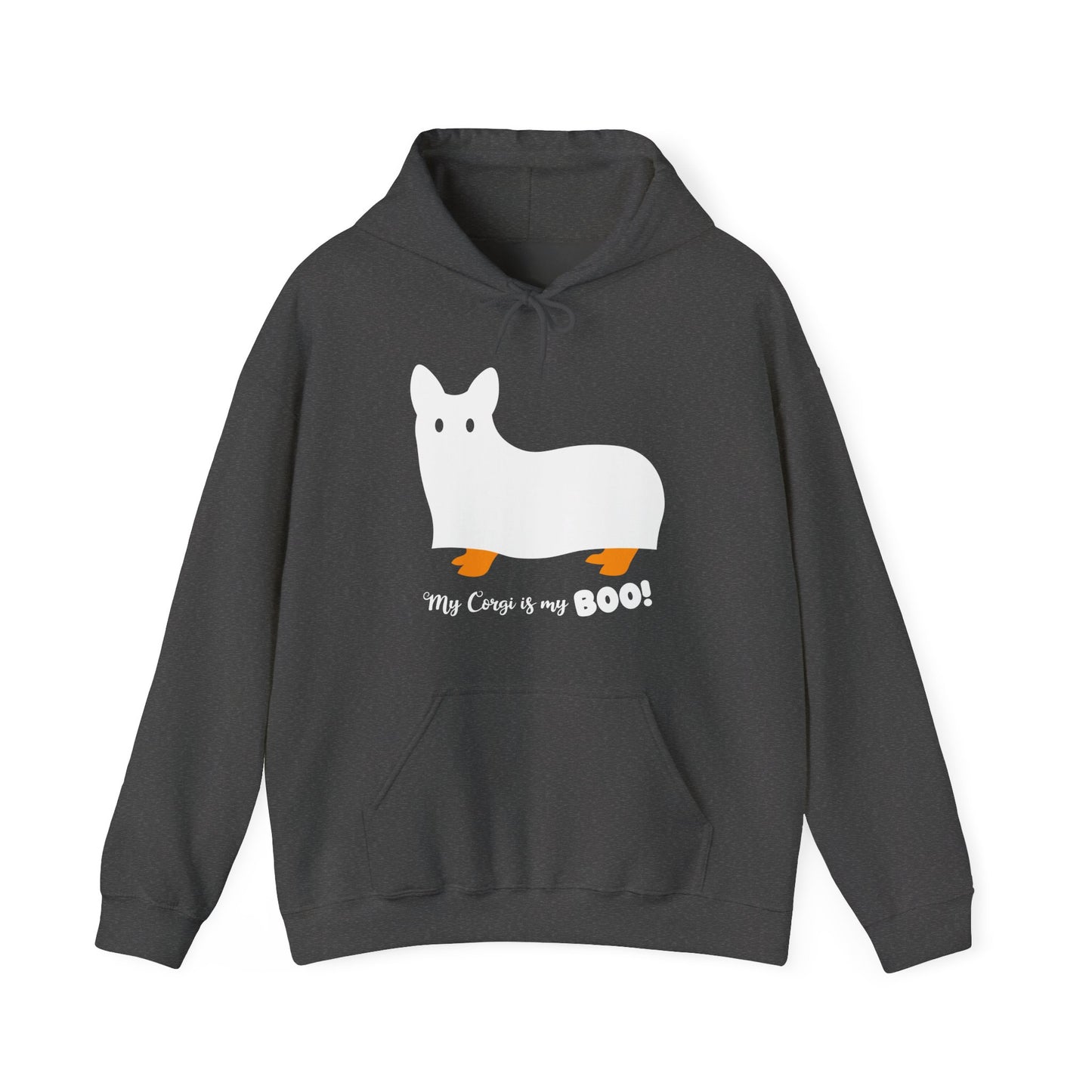 Corgi Hoodie Halloween BOO