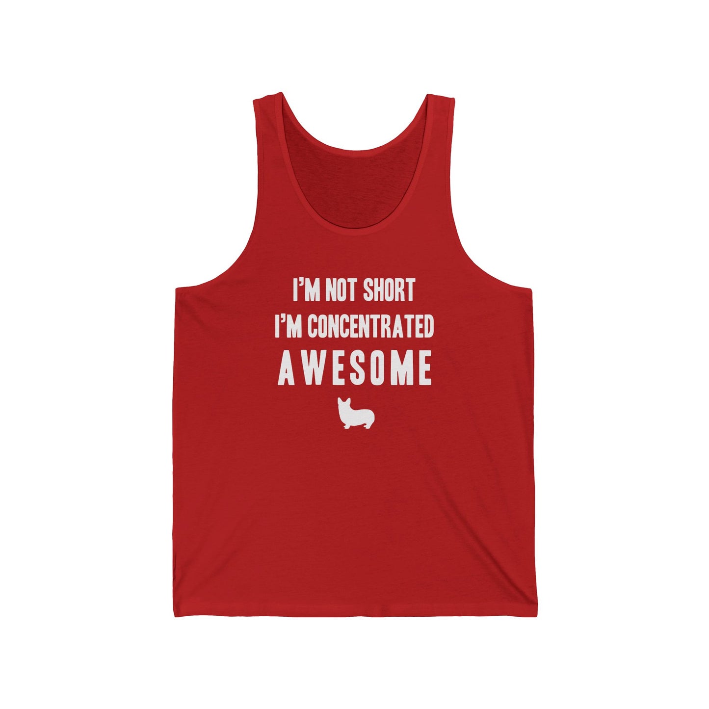 Corgi Tank Top Concentrated Awesome