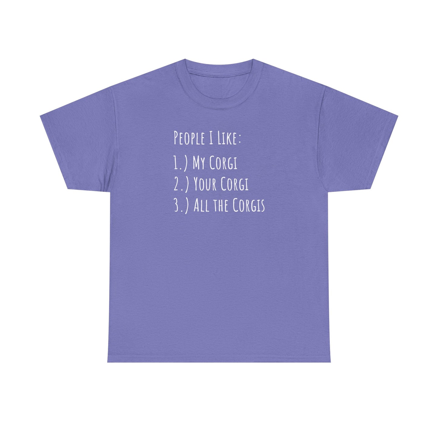 Corgi T-shirt People I Like