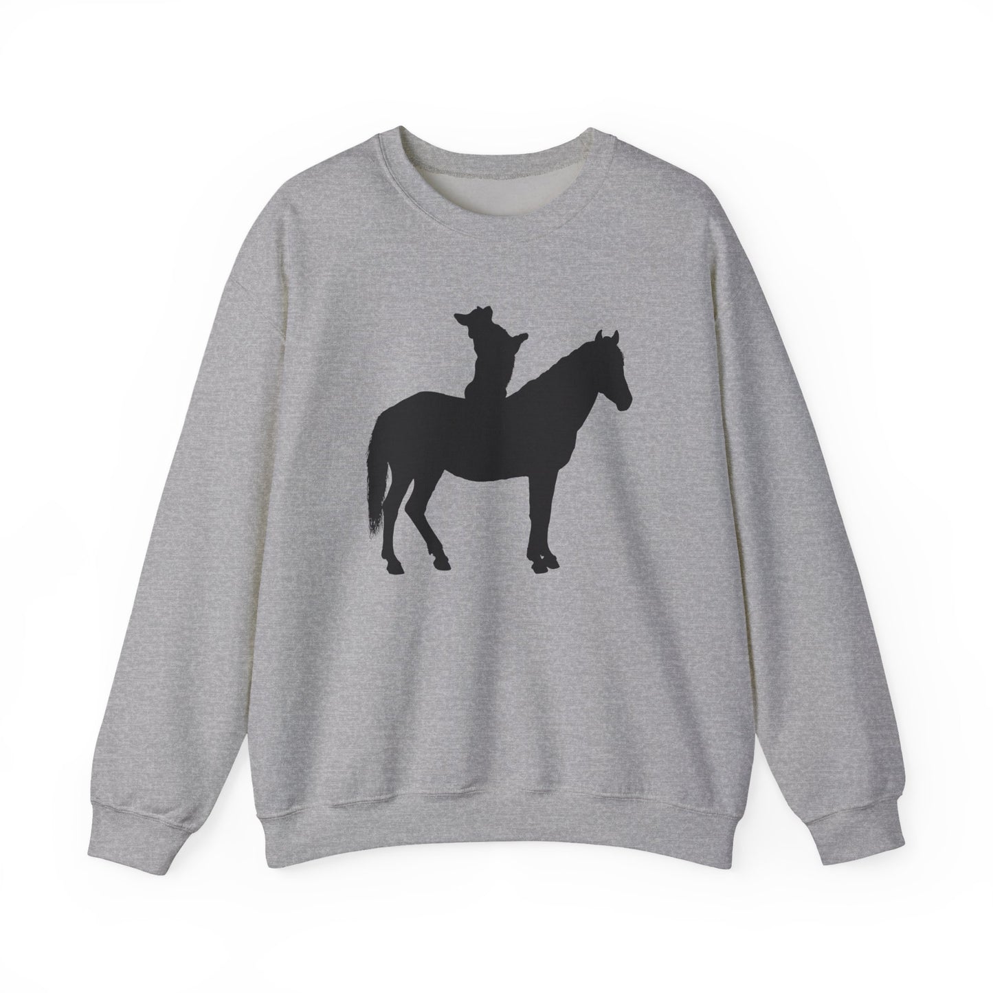 Corgi Sweatshirt Horse